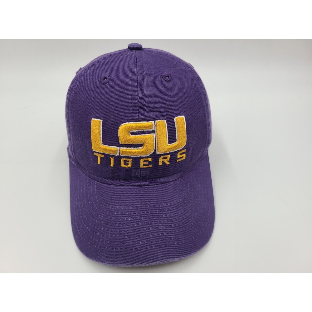 Youth LSU Tigers Legacy Strapback Adjustable Hat Cap Boy Girl NCAA Purple Yellow